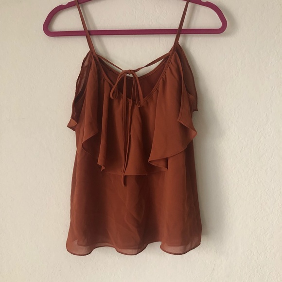 Forever21 Flowy tank top - Picture 2 of 4